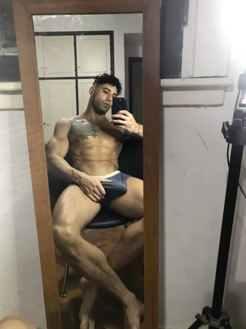 After training. I need massages, can u give me? by TattooedMuscled