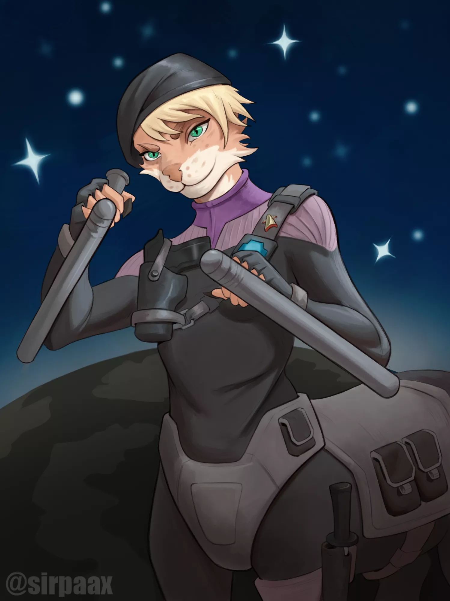 Amber is a member of the Spec Ops! Do you want me to draw your fursona as a member? ^^ (art by me) posted by Sirpaax