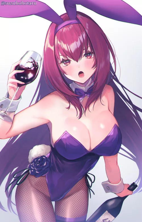 Bunny Scathach [Fate/GO] by CheetahSperm18