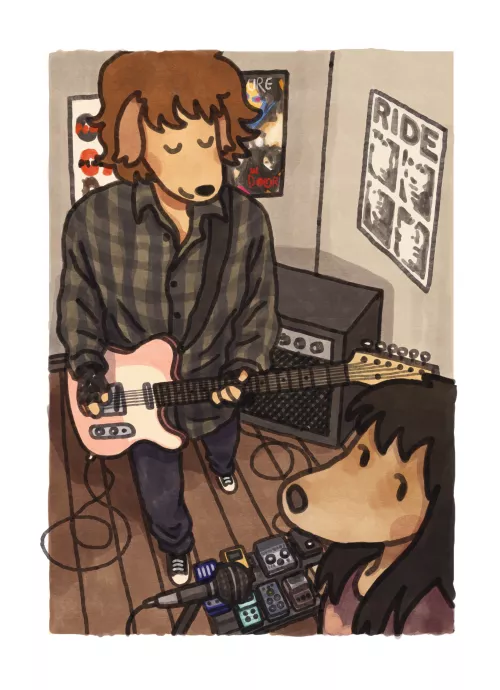 doggazer (by me @jankapnoc) by janm_art