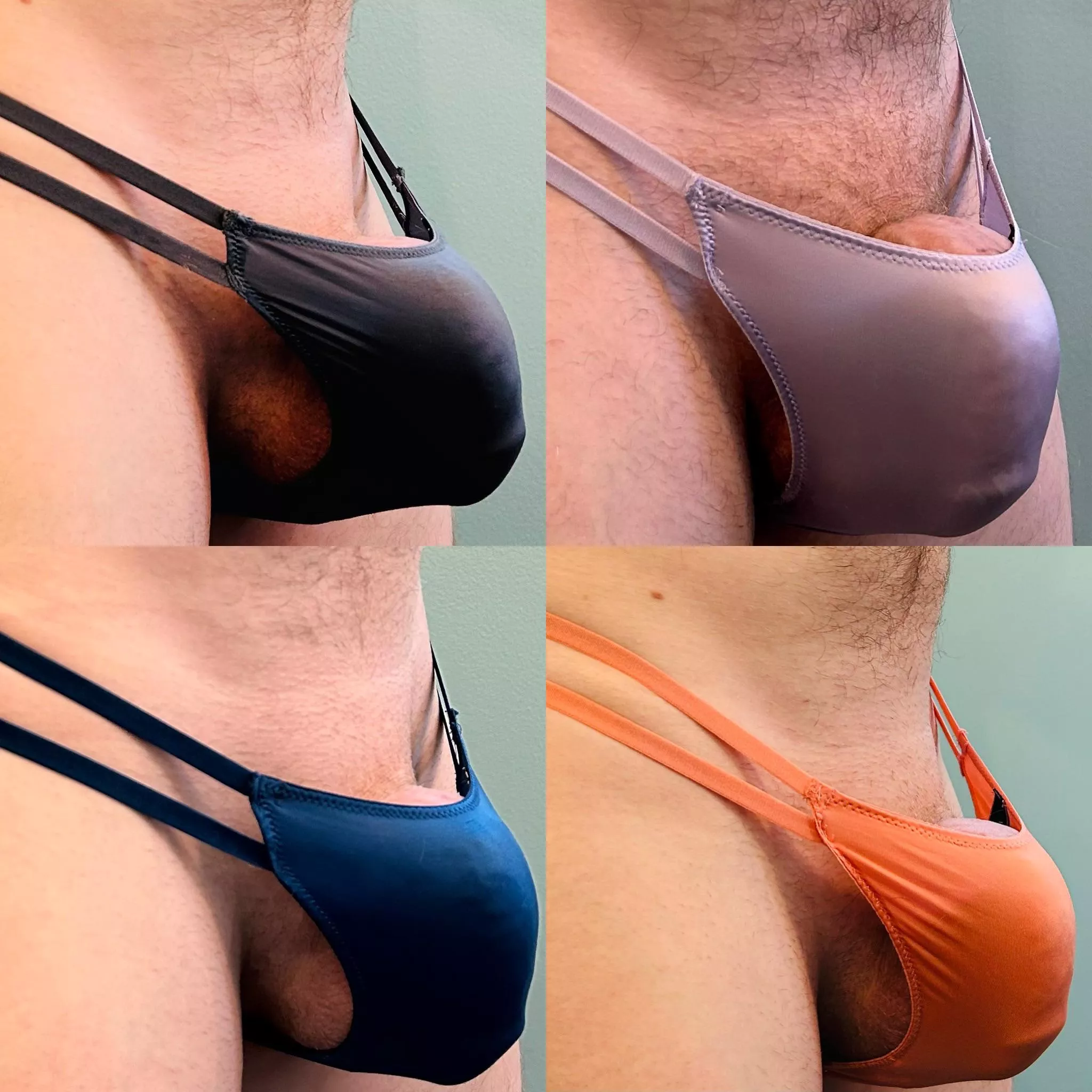 Double strap bulge! posted by VSThongG