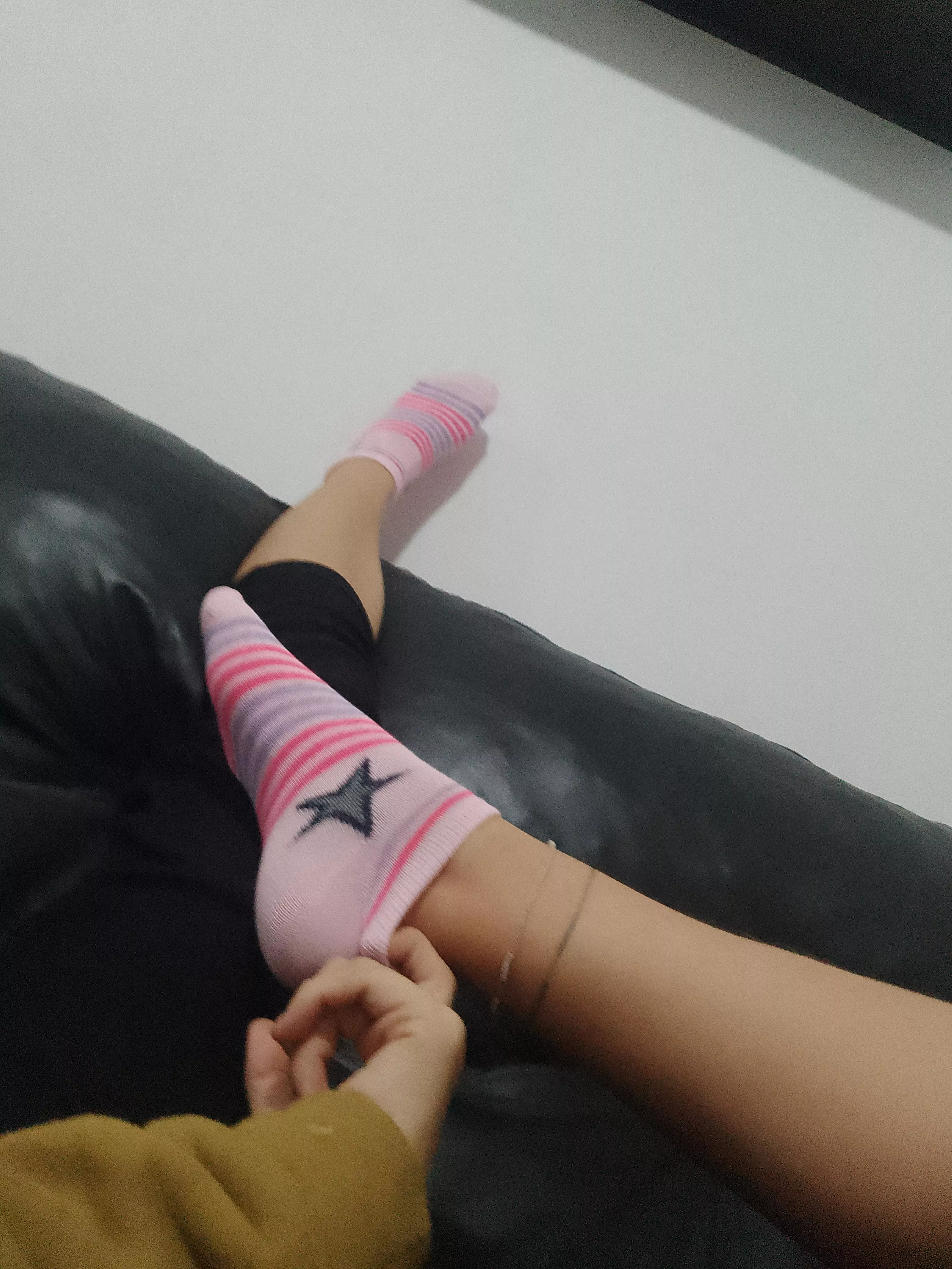 [F] I love striped socks posted by alicealex22