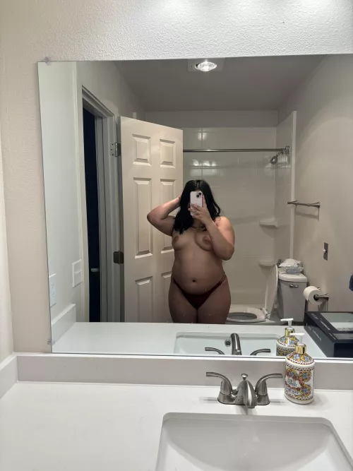 First mirror selfie, how is it?  by naughtywhorechata