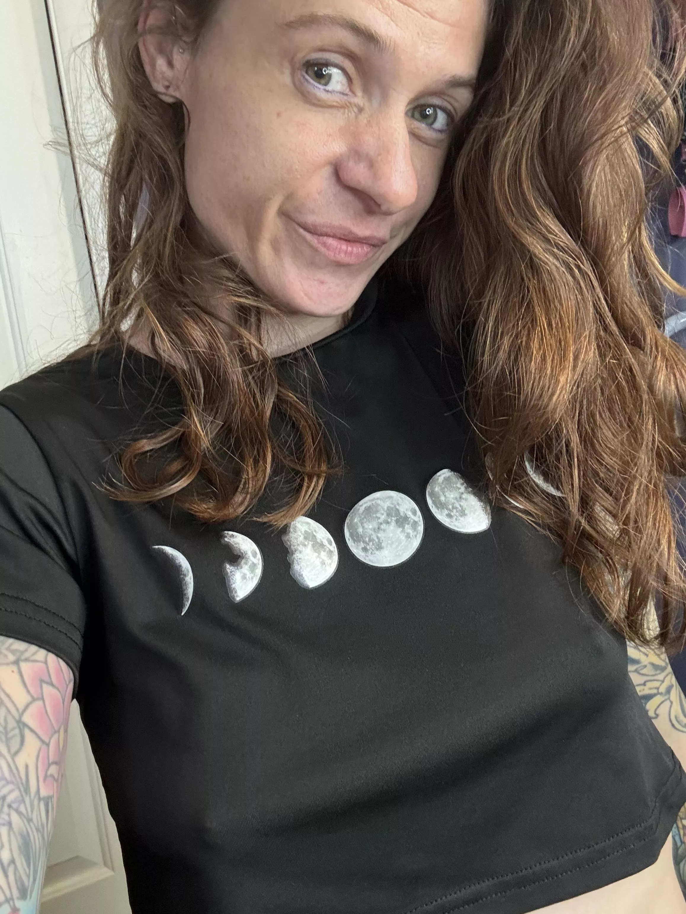 Found a cute shirt for the eclipse today.. Thought you should see it! 40f.  posted by that_Libra