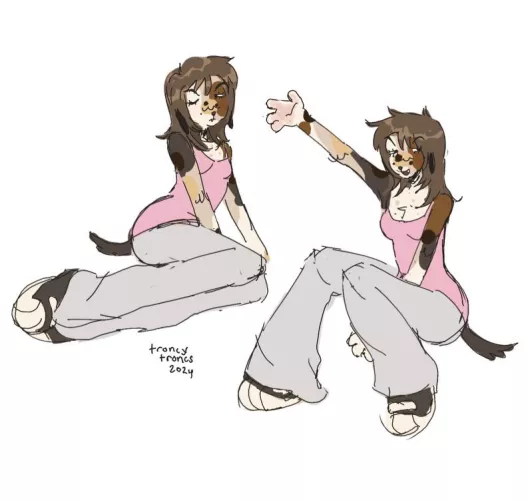 fursona doodles by troncytroncs