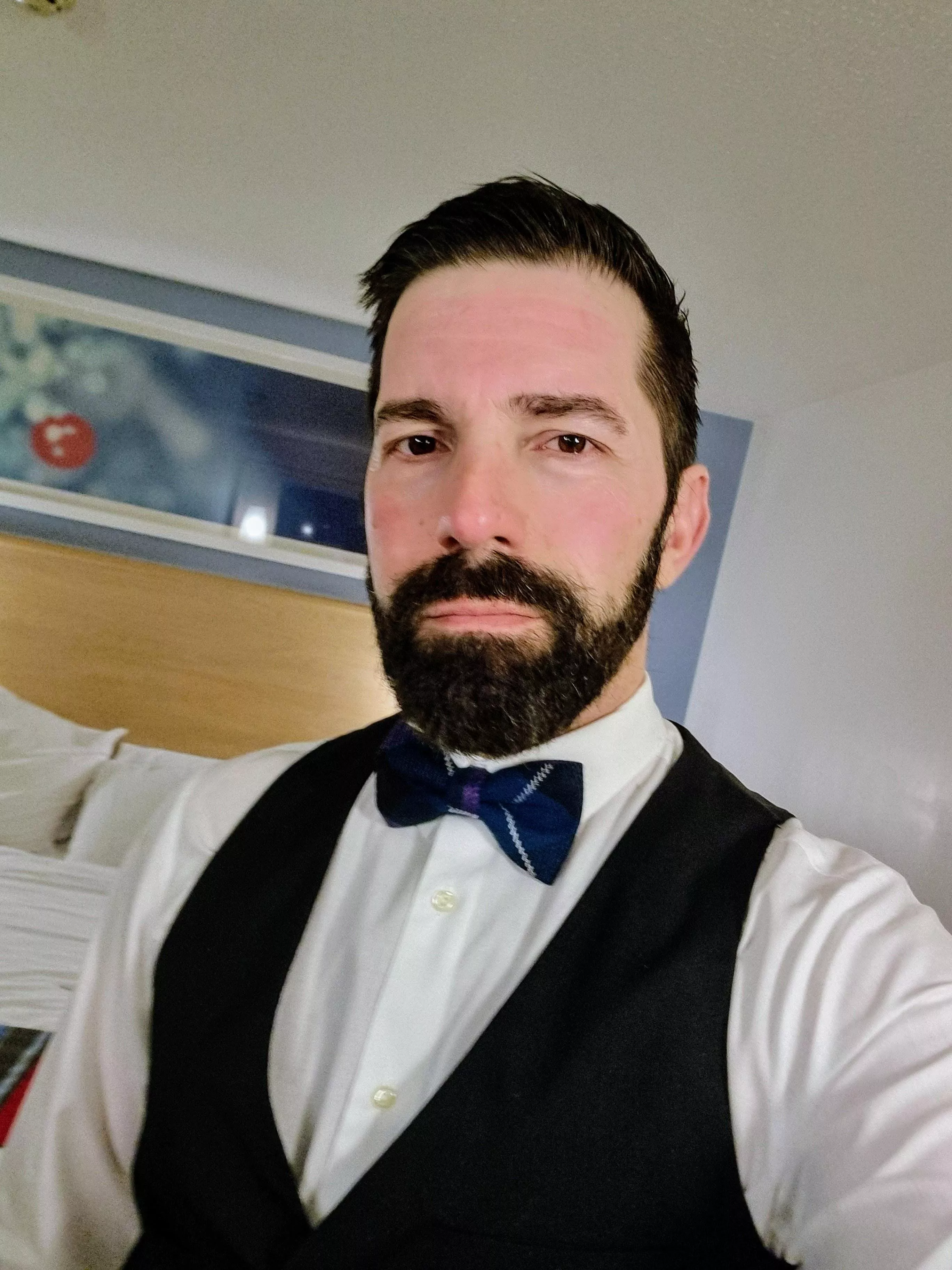 I look too serious 😅 posted by angrywolf74