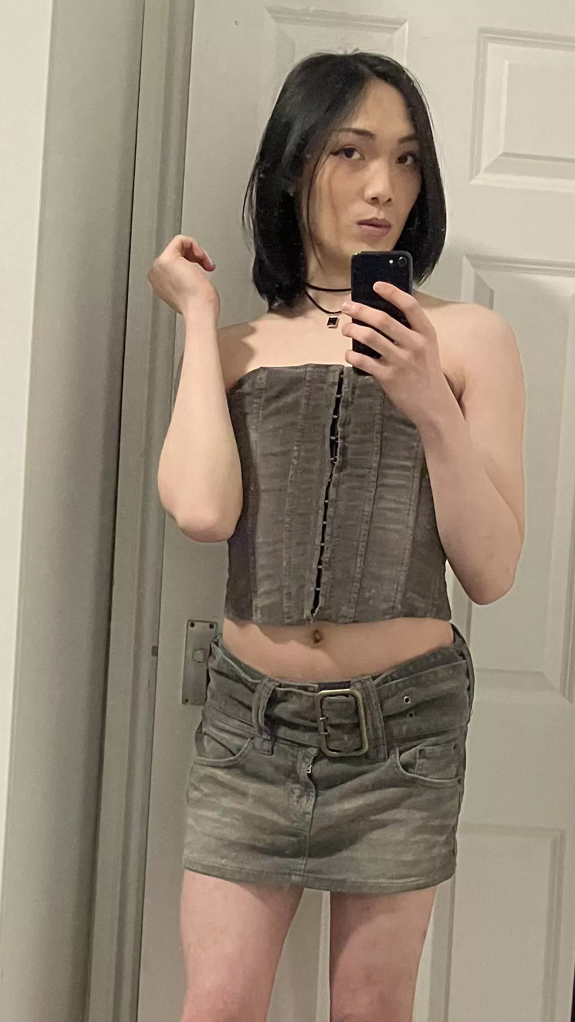 just tilt your face to hide the uneven eyeliner, also I need a name xo  posted by selfiespamacc