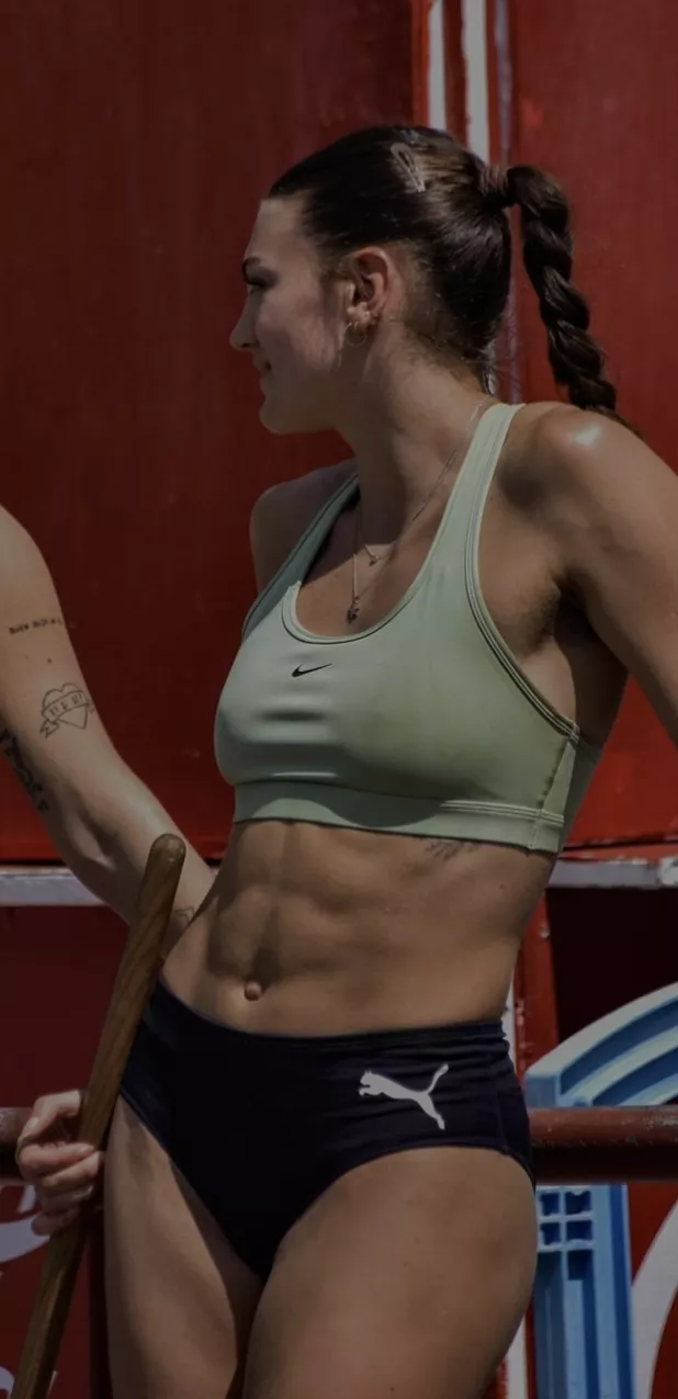 Katelyn Adel - Swiss heptathlete  posted by Fluid_Drinks