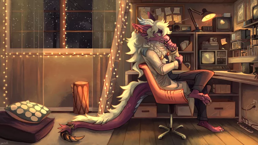 Late Night Studying [geckoZen] by DL2828