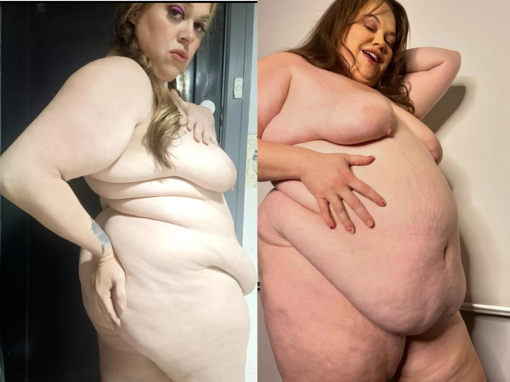 Like the way I went from a BBW to a ssbbw  posted by onlyjaynefan