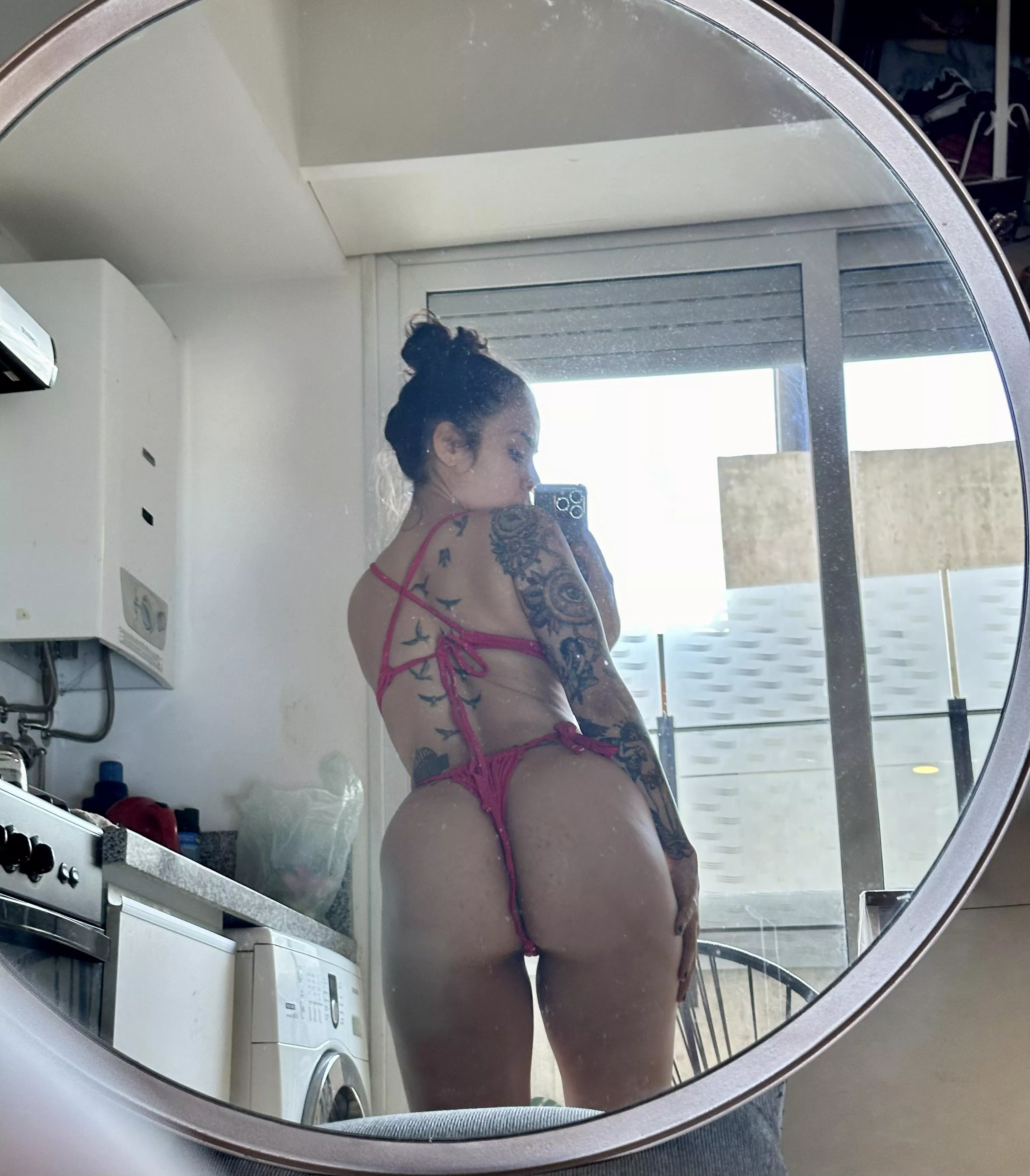 my bubble asks for a spank  posted by Cloeeclark