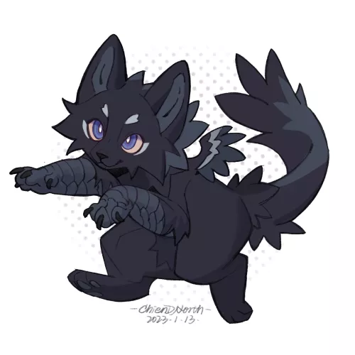 My fursona by ChienDNorth