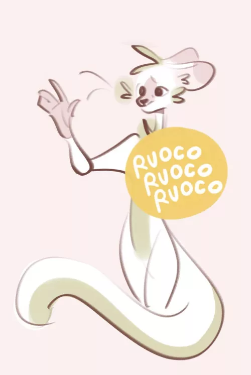 My sona is a sugar glider !!! (art by me) by ruoco