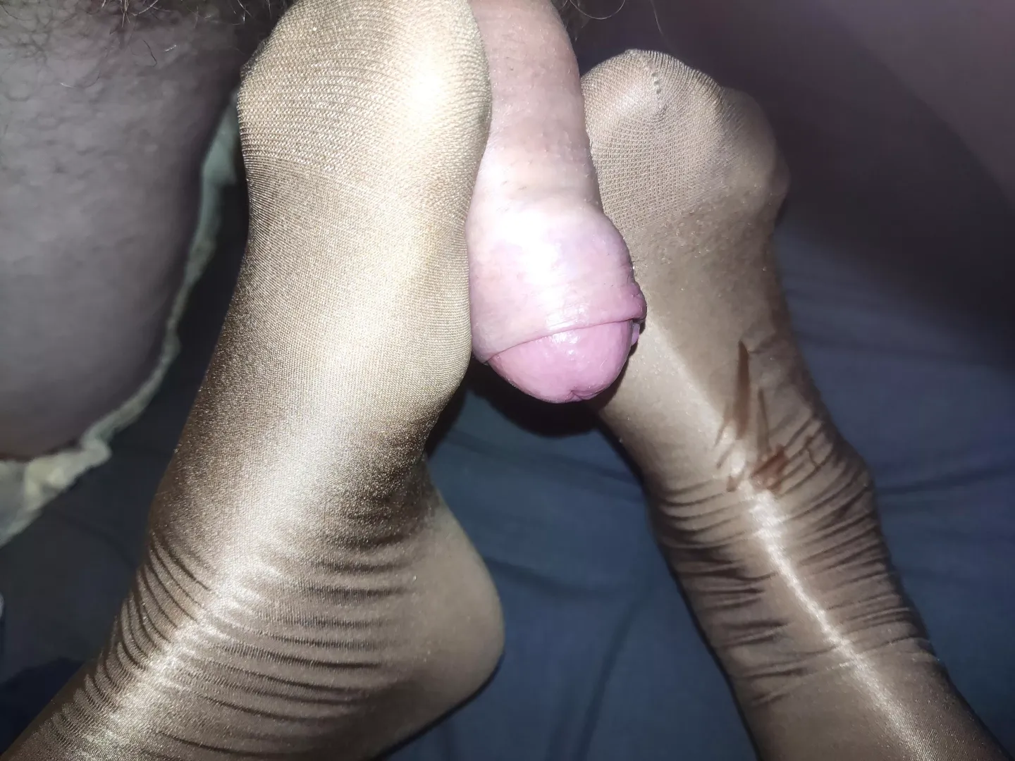 [oc] hubby loves my nylon feet  by NL-funplaycouple