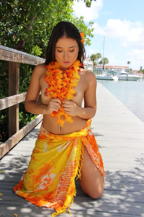 Sunshine and a hint of Asian spice by nikkidavisxo