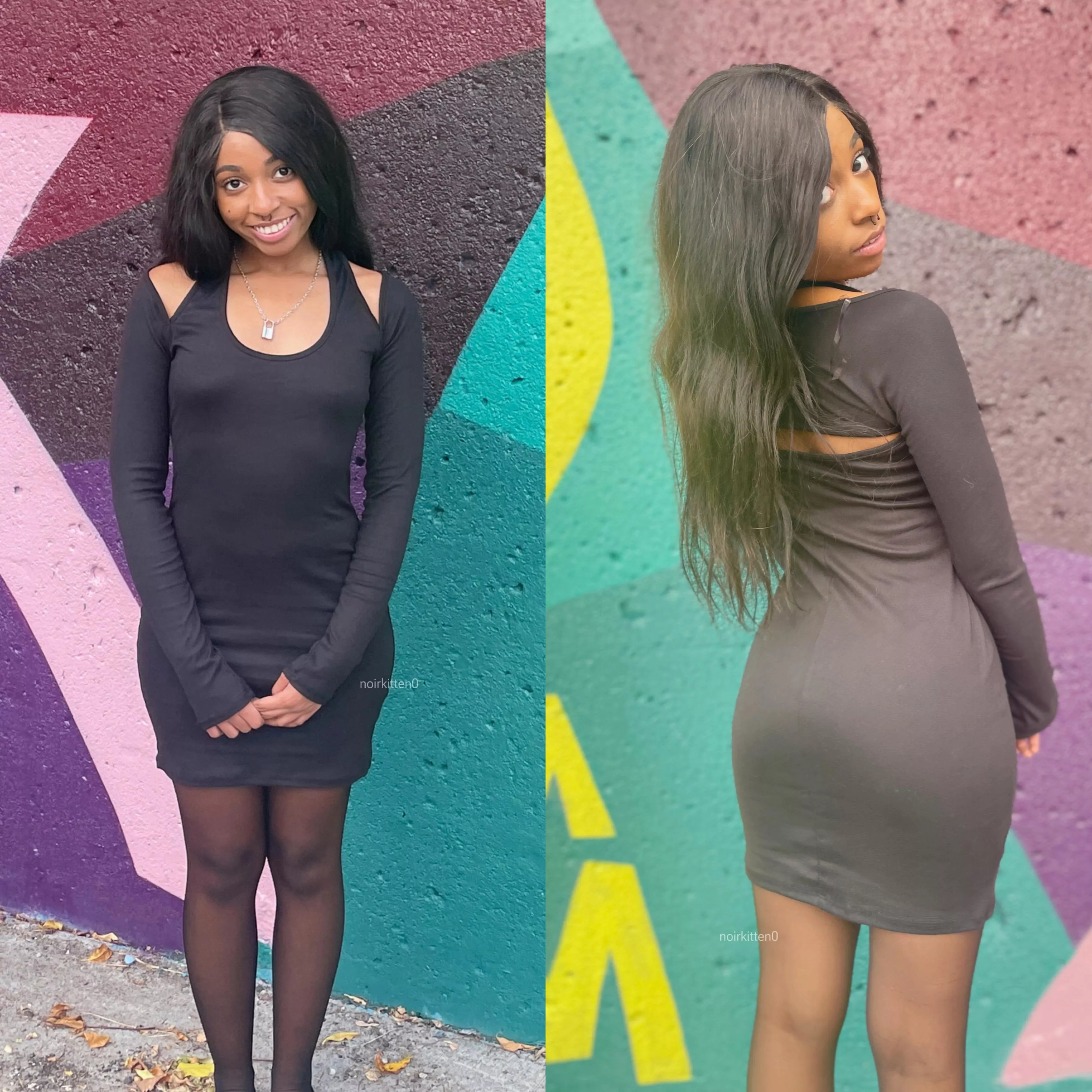 these tights really elevate my outfit posted by noirkitten0