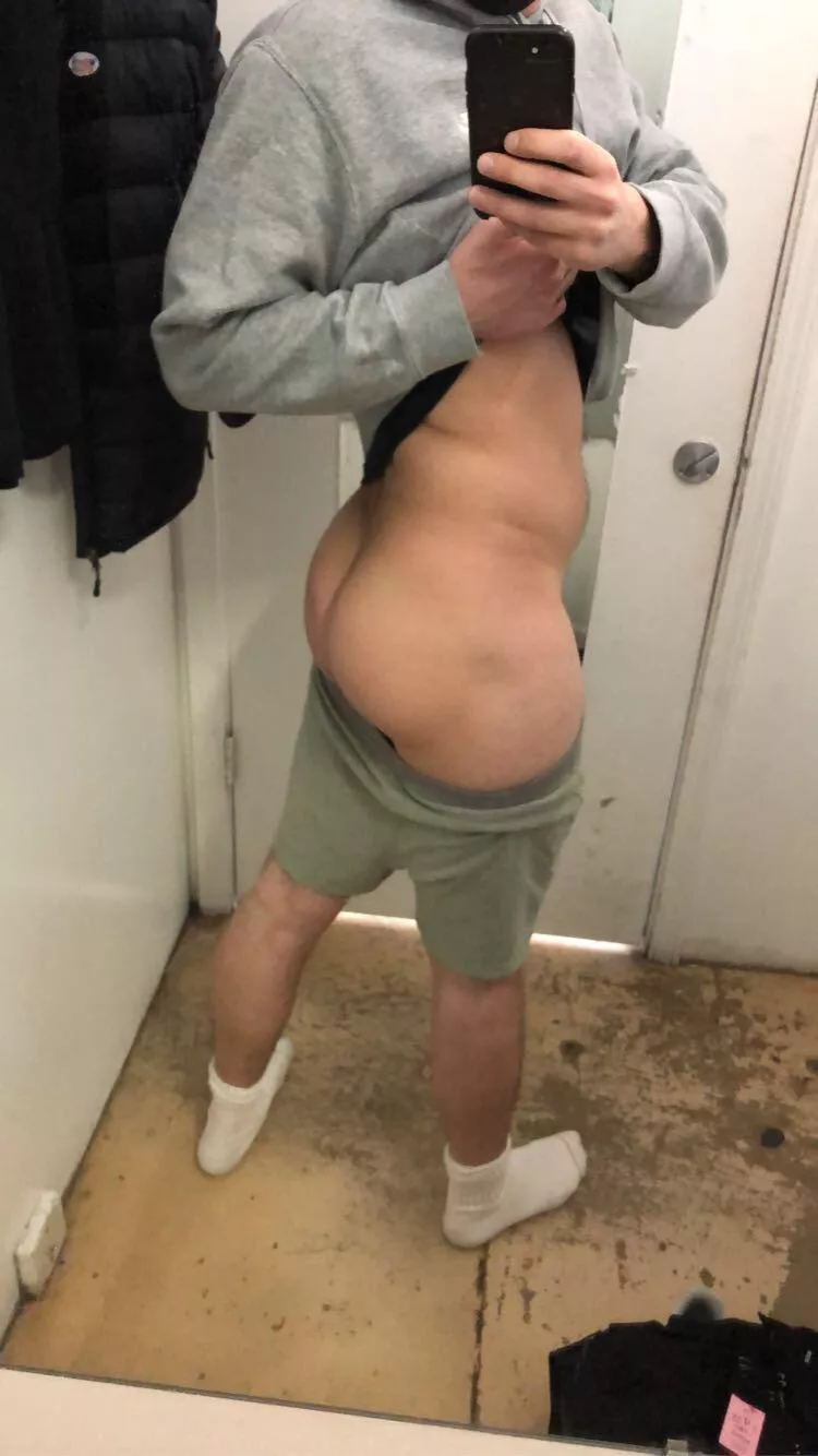 Would you eat it in the thrift store changing room? Be honest posted by mrmysterycheeks