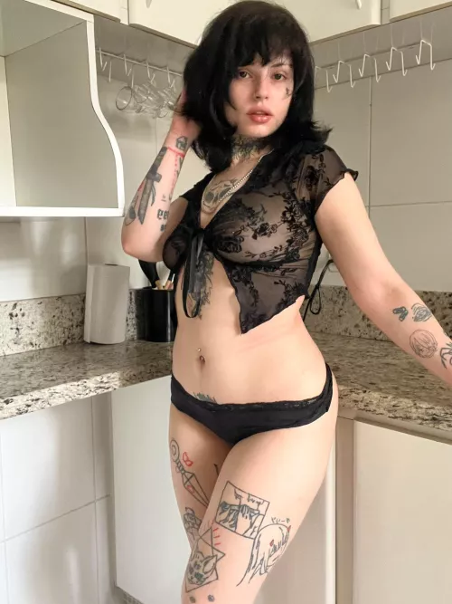 would you like to bang in the kitchen? by Mantasticles