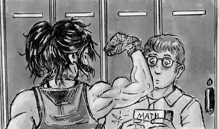 You help me with math - I help you with bullies (by CF-Jot) by Anonimo99357