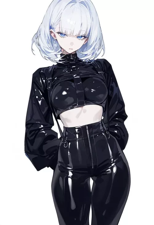 Full Leather Outfit  by CheetahSperm18