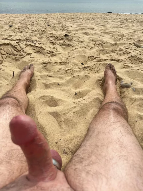 I can’t stop getting hard when people stare at my ball stretcher. by wtchotblw