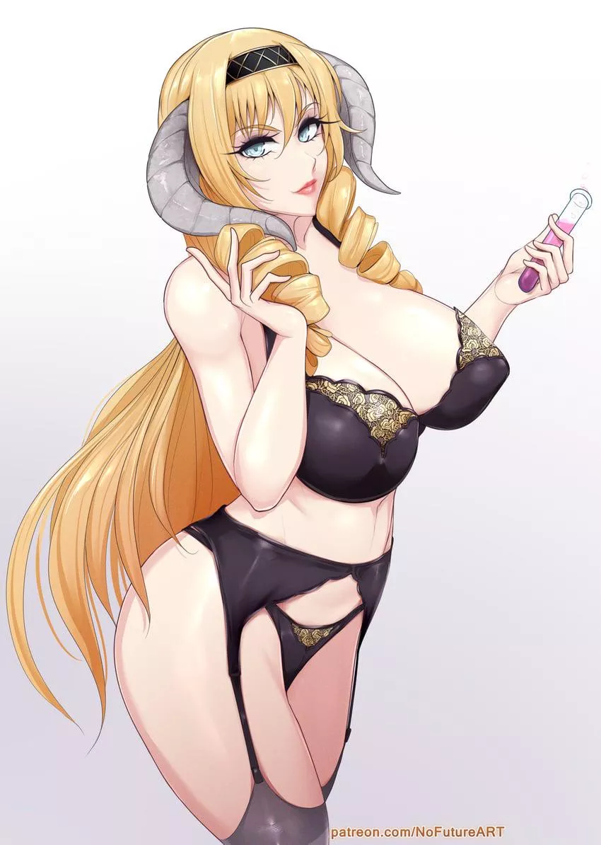 in her linerie posted by West_Appearance_8726