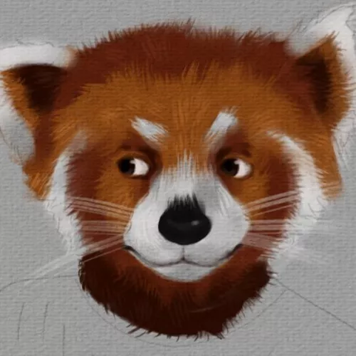 Is it bareable? I know the white fur and eye whites need to have a slight change but yeah ;-; by TheVermilionJade