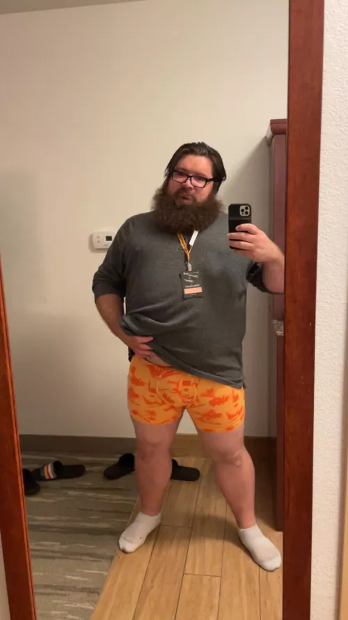 Just a mid day boxer selfie(31) by BigBeardandBelly