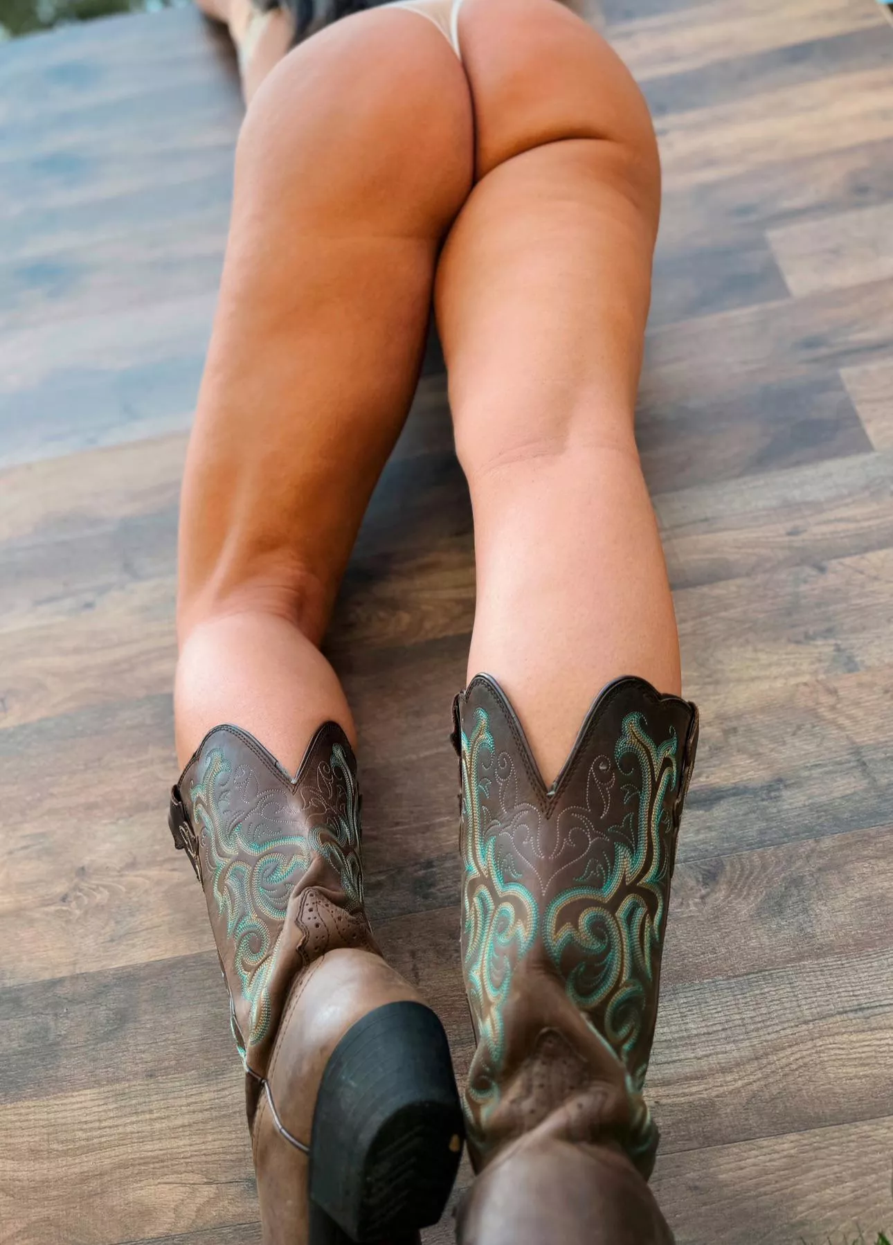 Like my boots? posted by CountryMomShay