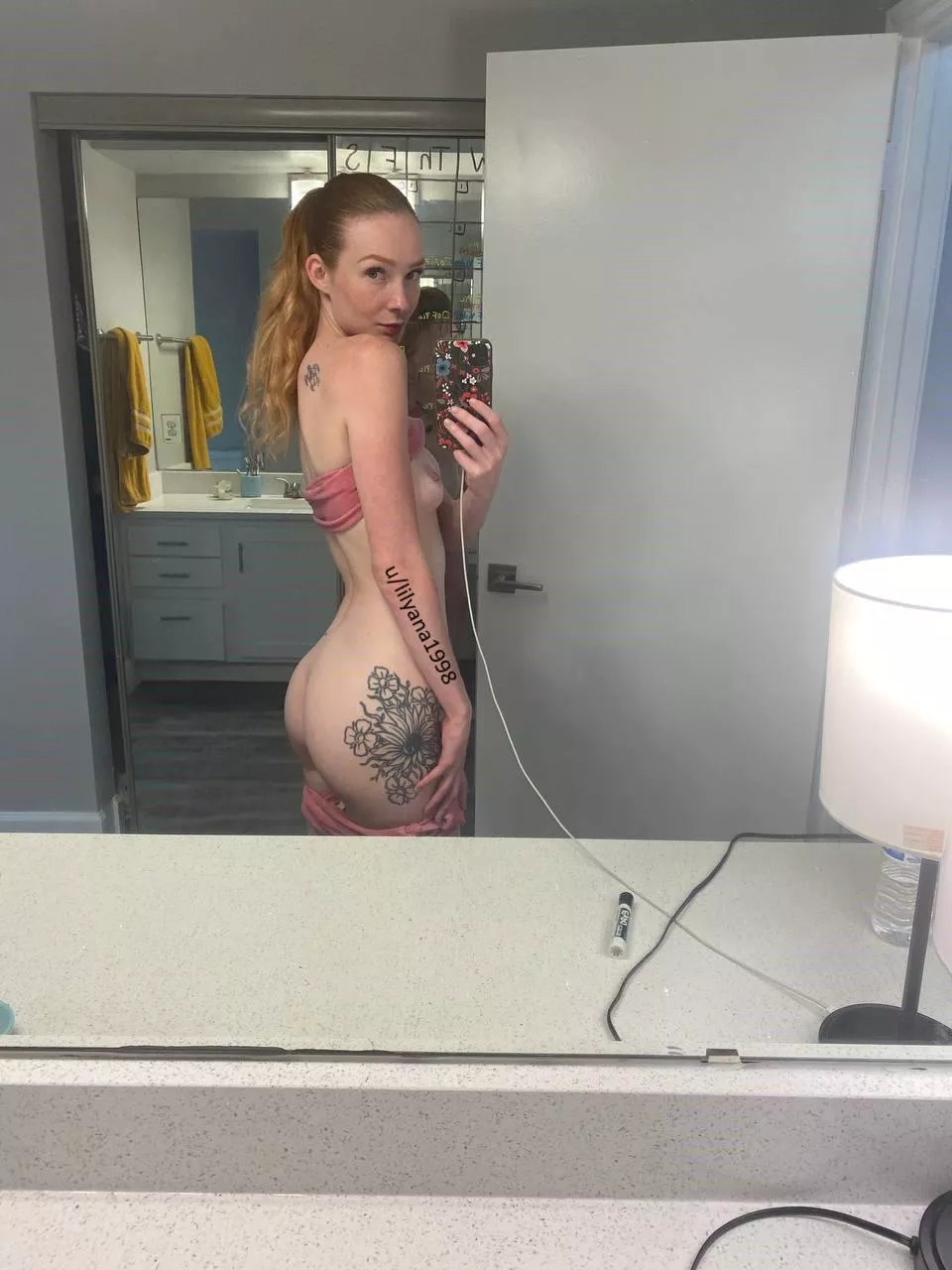 My naked selfie for you posted by lilyana1998