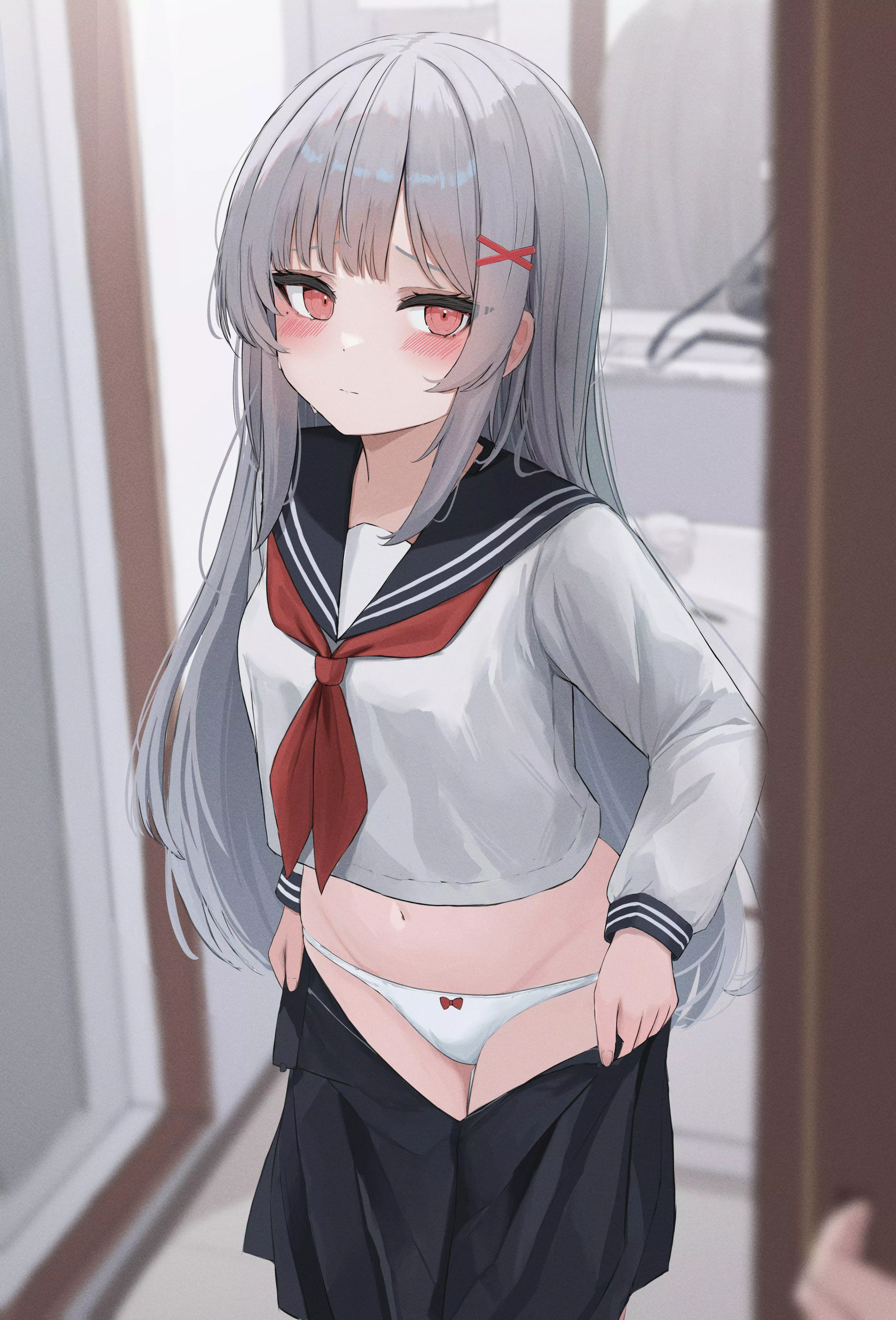 Saw her undressing [Artist's OC] posted by marxsander2016