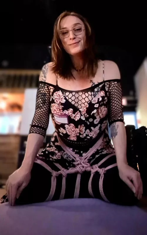 Self tying for my mental health. Keeping me focused on the Now instead of what's happened and what's to come. 🏳️‍⚧️ by TeeTeeMarie83