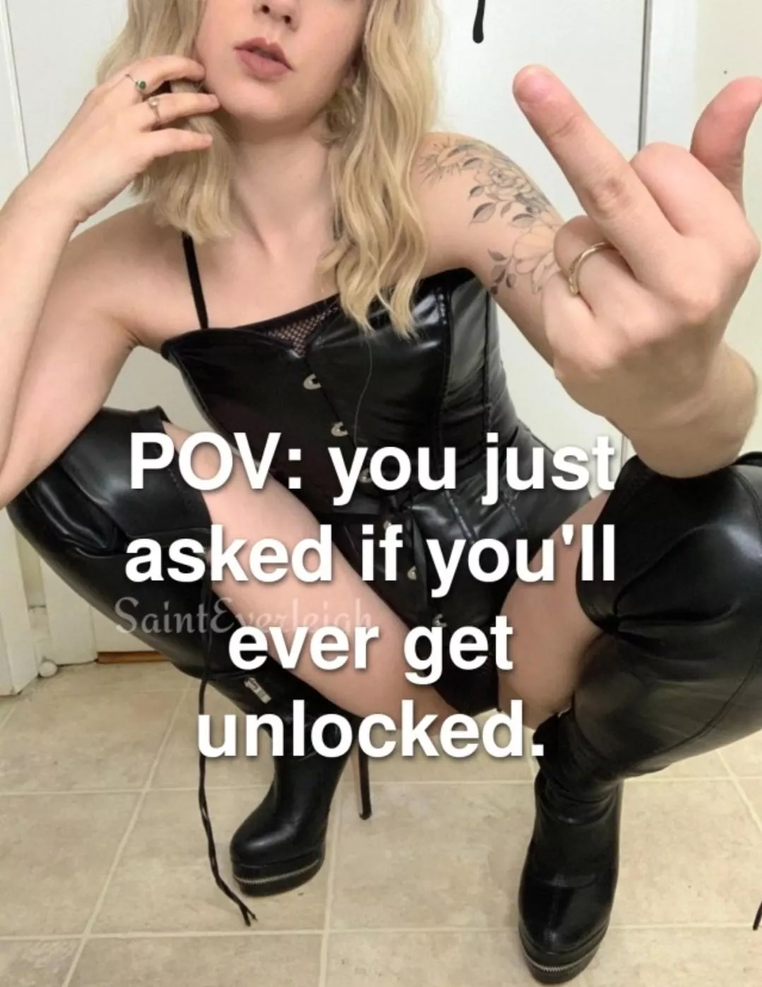 So is that a maybe? posted by Peanusliqqer419