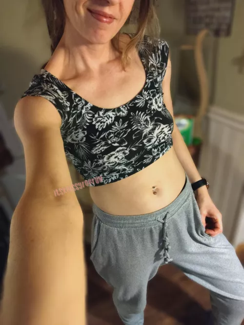 Sweet Crop With Sweats  by ItsKrissyForFun