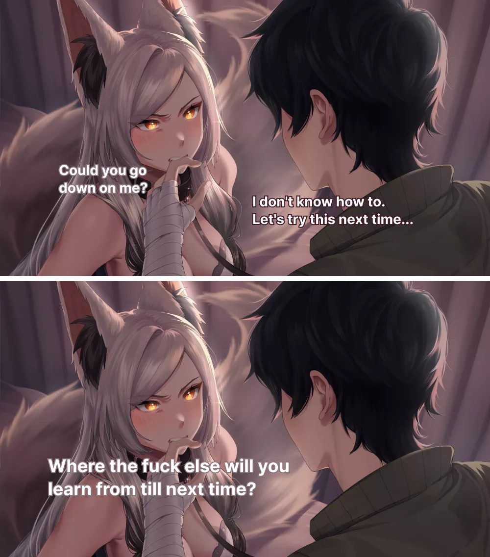 When girlfriend asks for help her with something posted by WANDERER_GAME