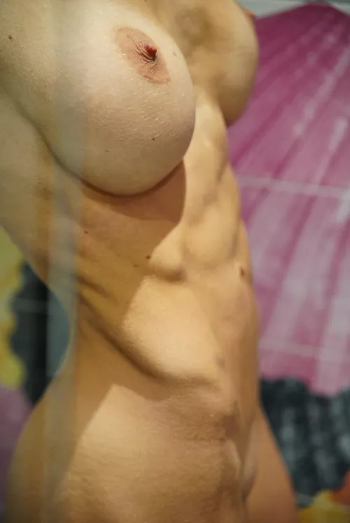 Will you cum on my abs or my tits by Lily_Strong