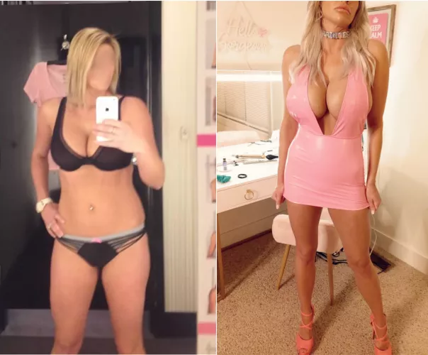 10 year difference... by BoringToBimbo