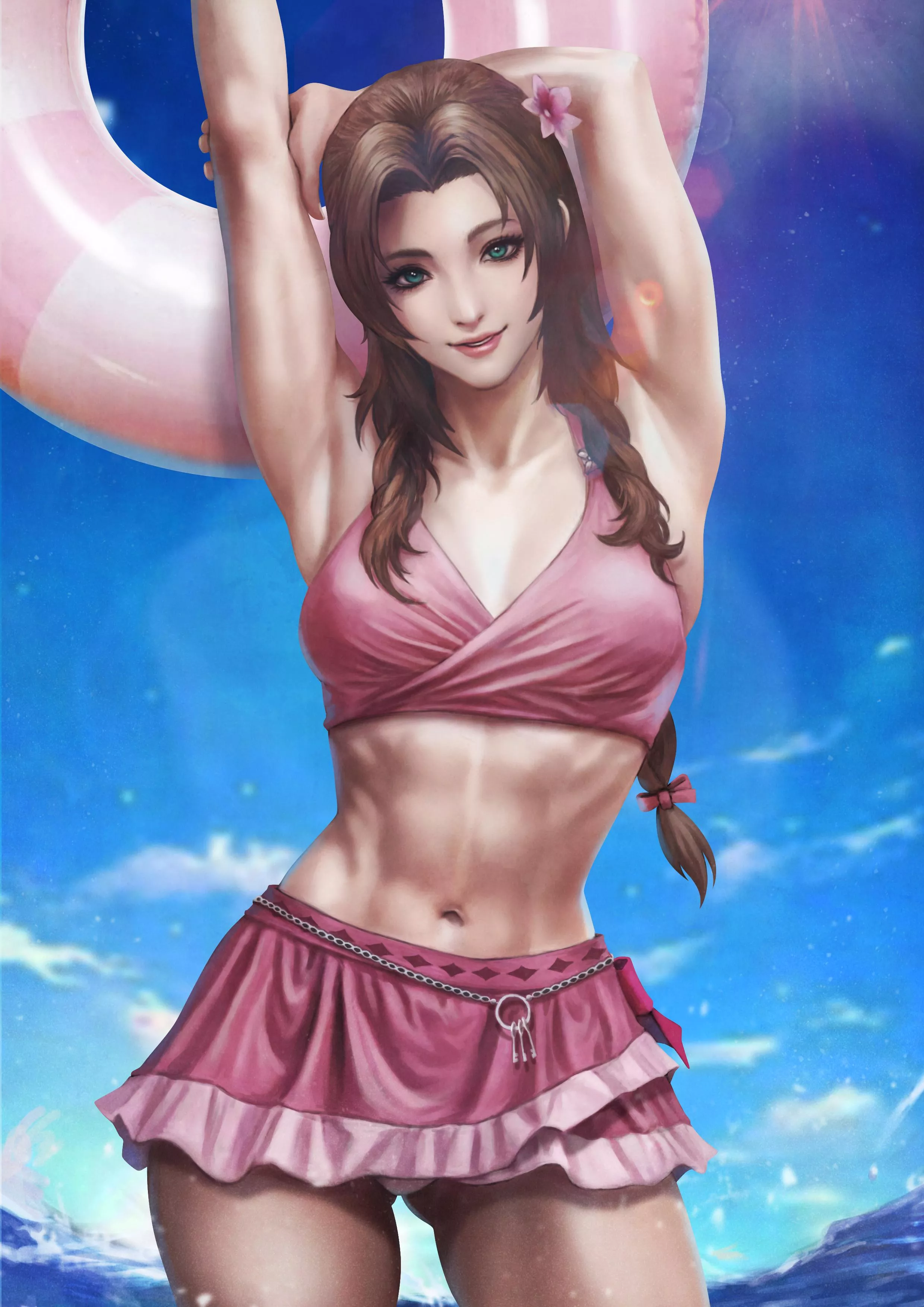 Aerith (Monori Rogue) [Final Fantasy] posted by Kuro-Oji
