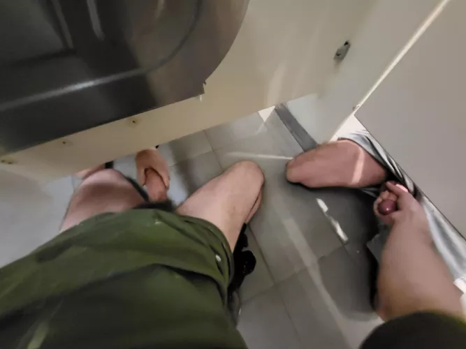 Always nice having a third appear while playing under the stalls. by Double-Win305