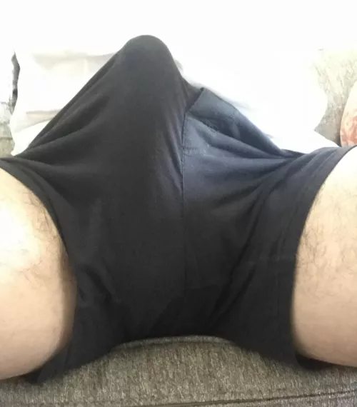 Big straight bulge by showoffgirl69