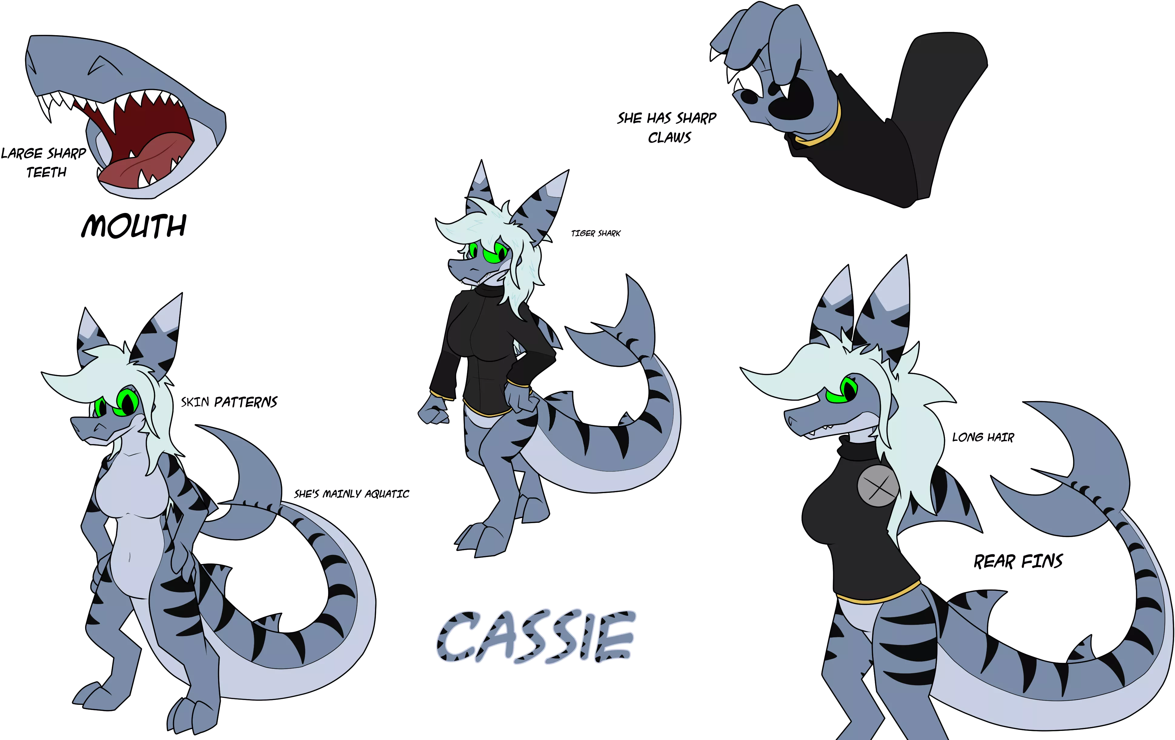 Cassie Reference posted by TheRedFoxxo