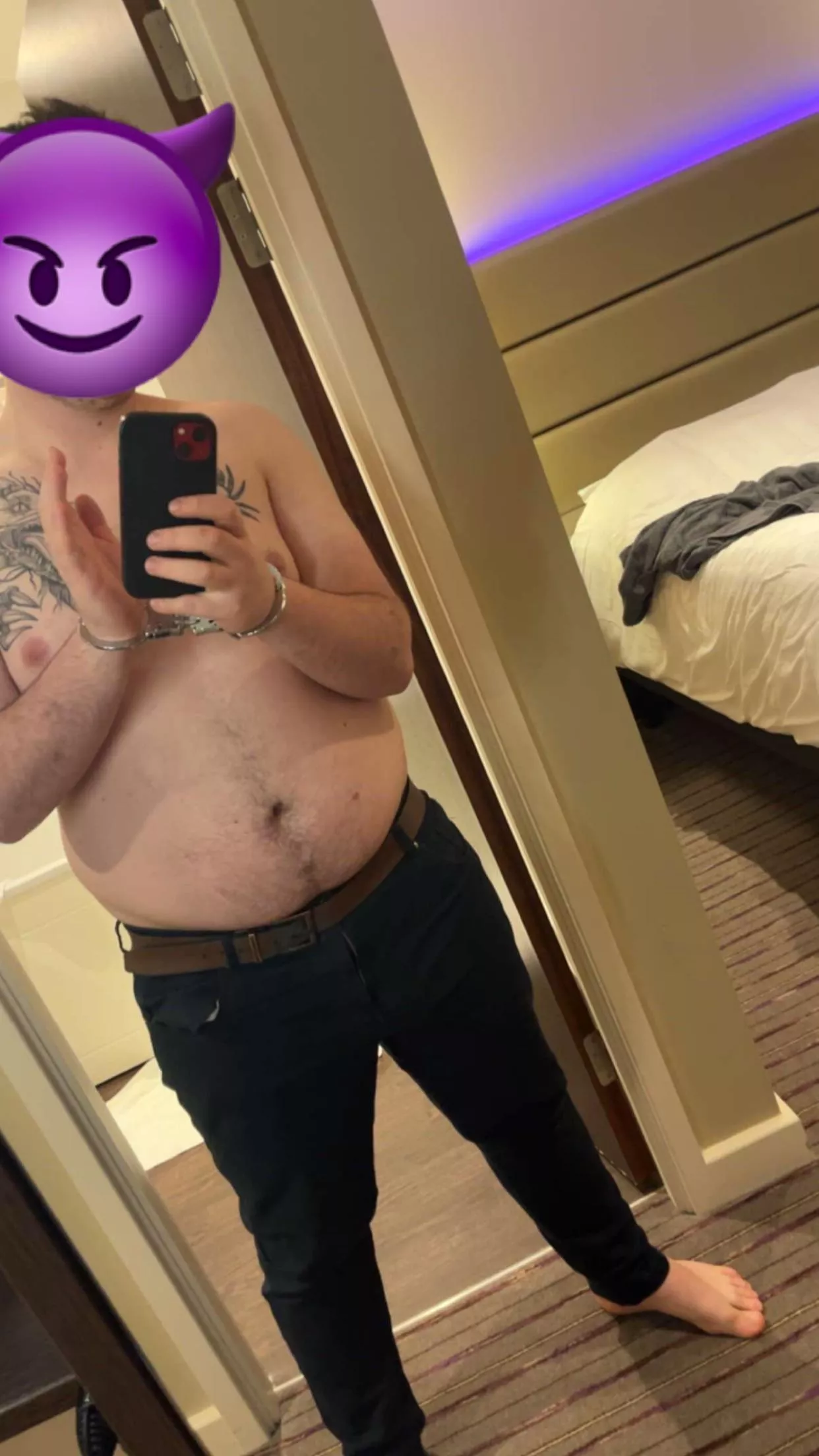 Cuffed as I should be posted by Efficient_Midnight50