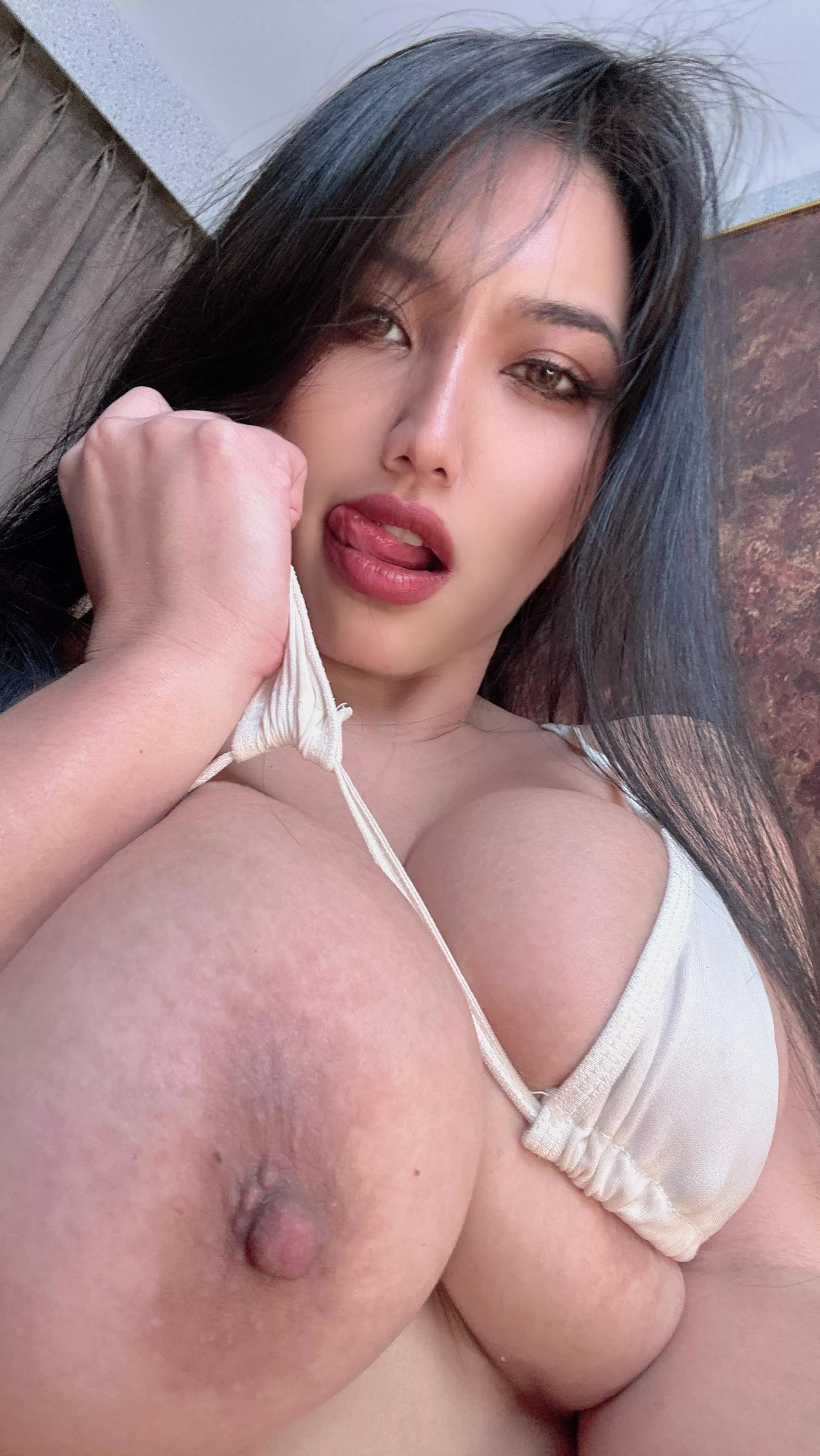 Do guys like big brow nipples? posted by Ariababeboobs