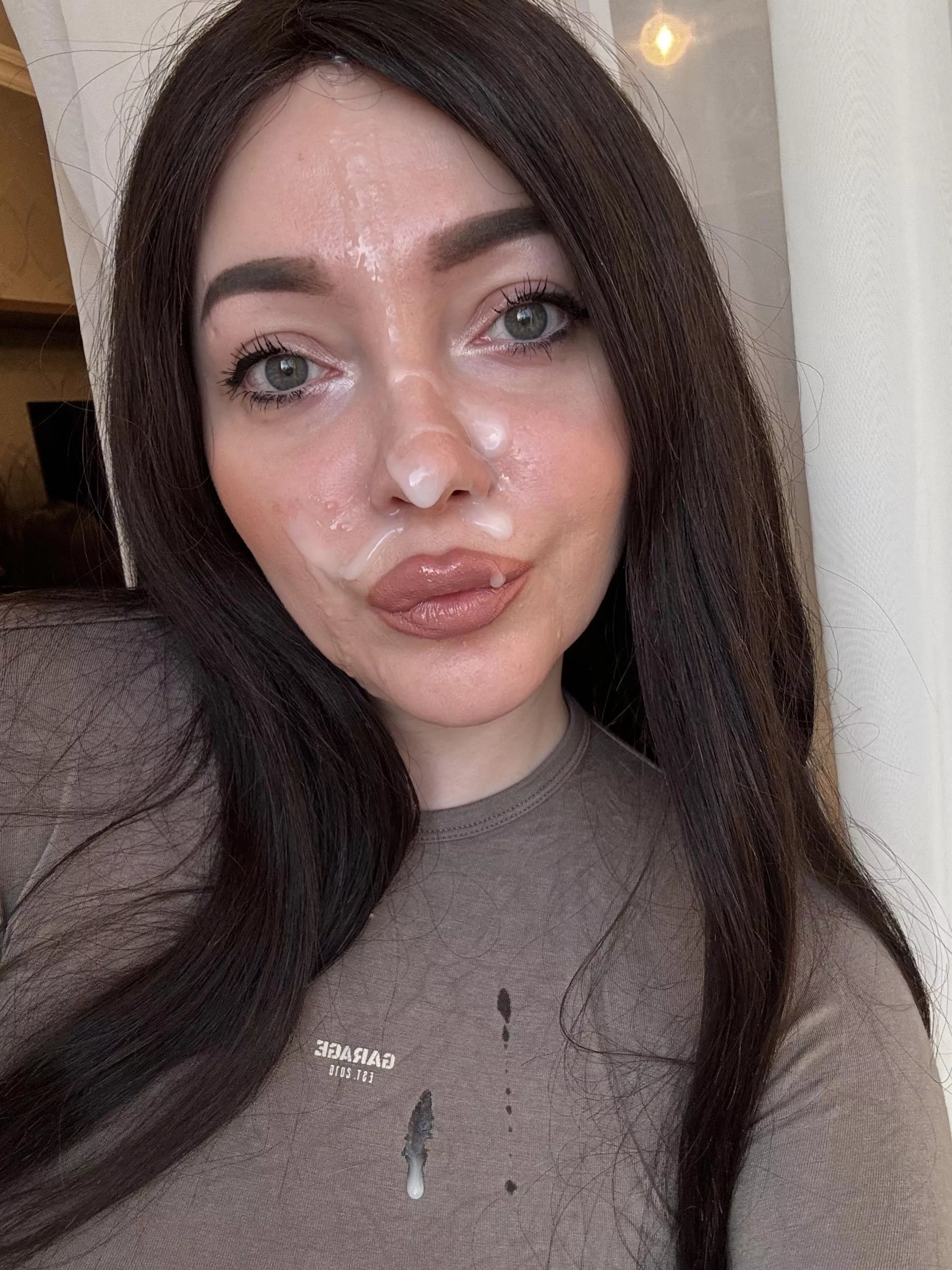 Dripping facial 💧☺️ posted by x_piece_of_me