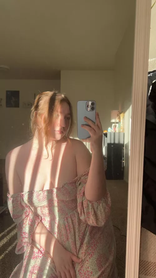 felt so pretty in my dress today😇💖☀️ by honeyfuzzle