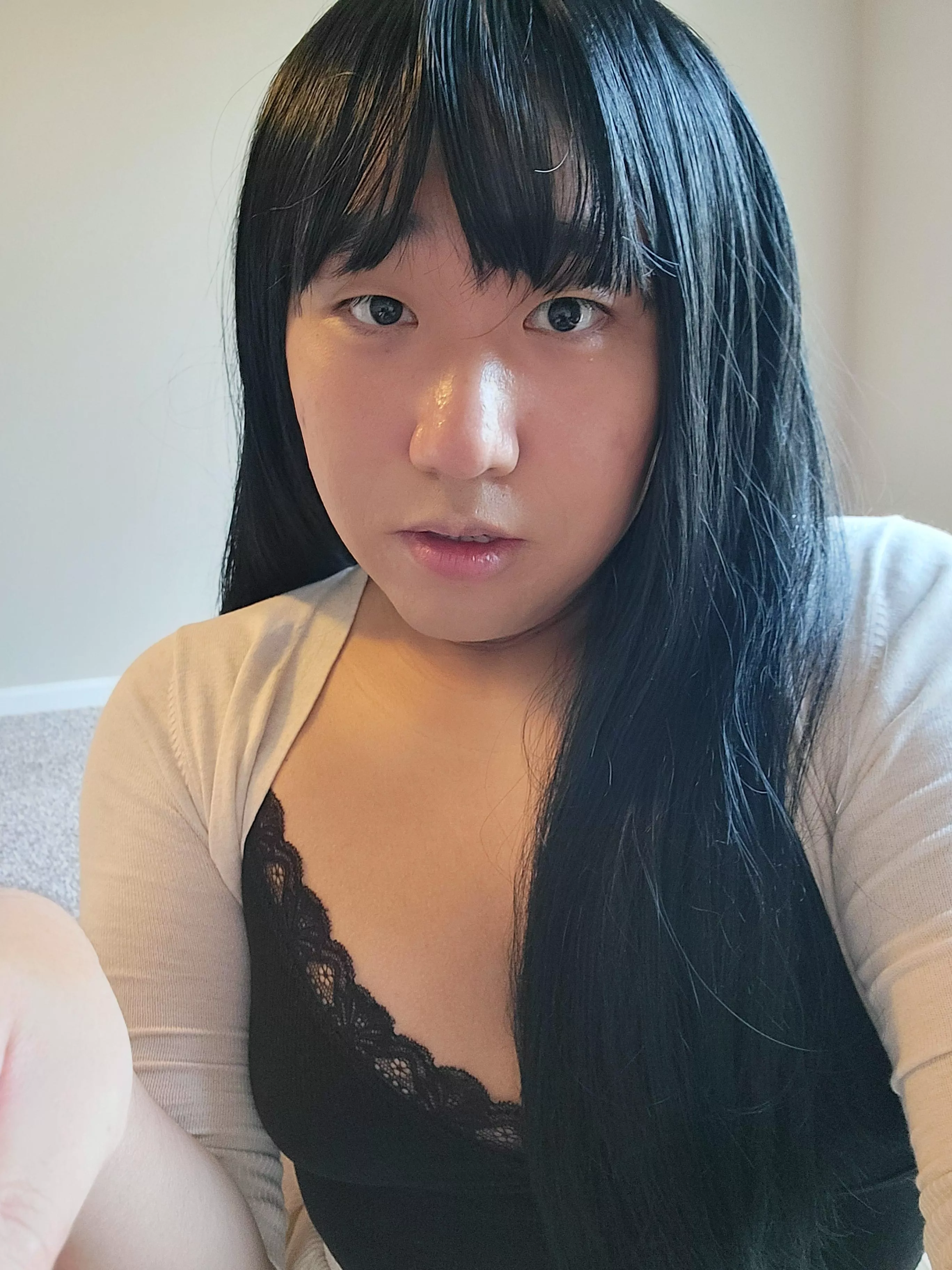 First time I felt cute with no makeup on ☺️ posted by meganmacon