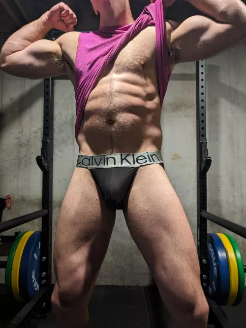 Got dickstracted during my workout. Could you spot me?  by Potential-Sandwich99