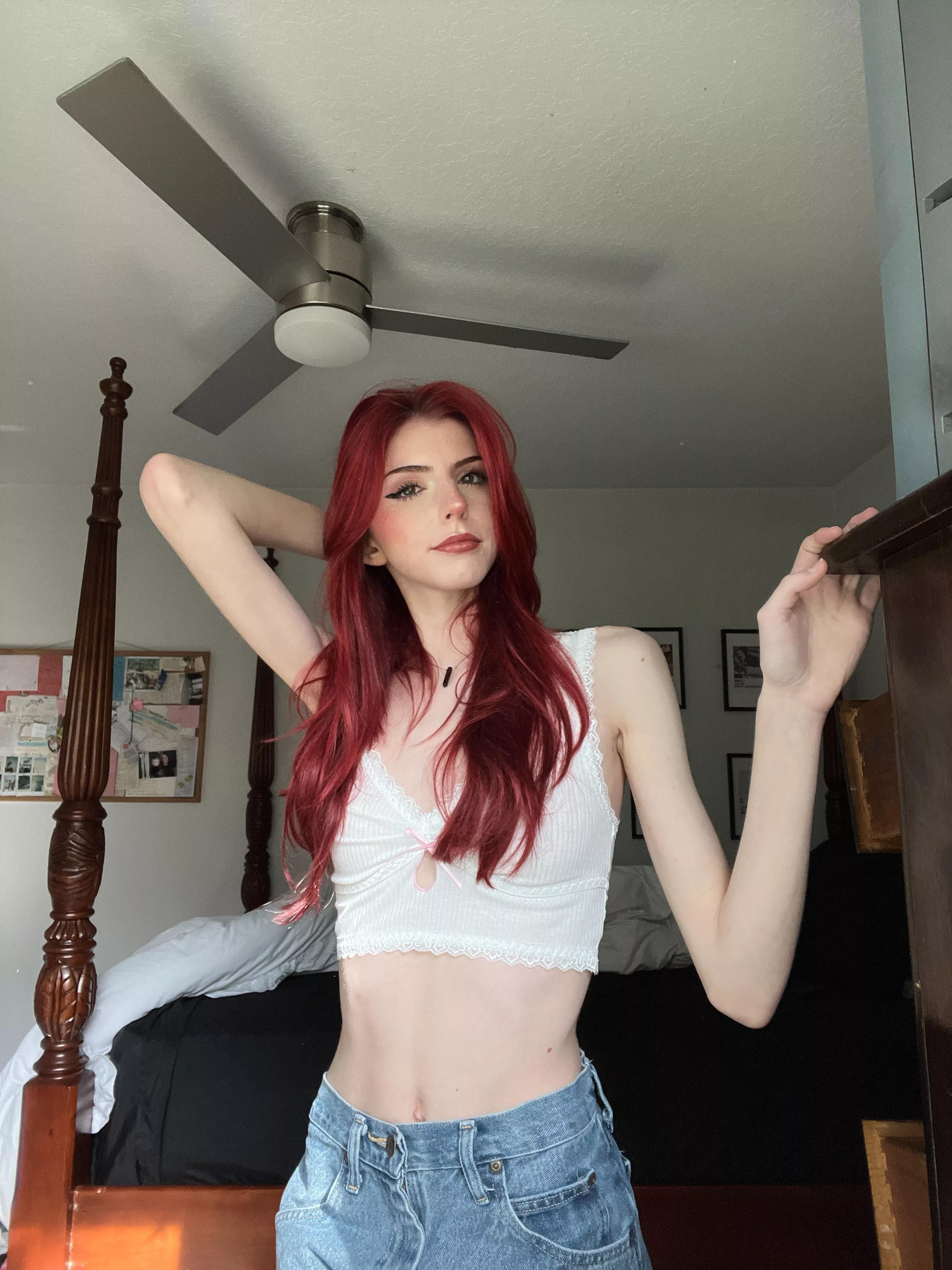 hope you don’t mind me showing off my belly button posted by r3dh3ads1vt