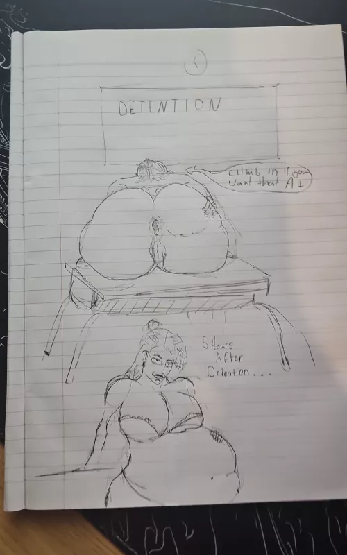 {Image} second vore drawing after failing uni today by Good_Legday