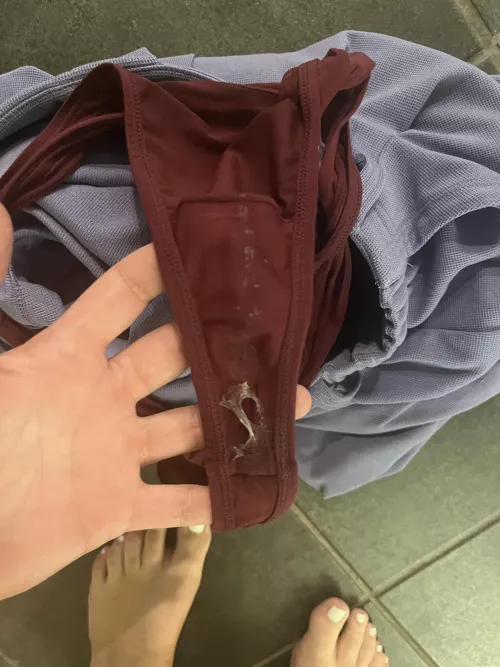 Long day, thinking about his cock 🤭😇 by freckledpeach09